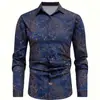 Camisa de manga larga vintage sin arrugas para hombre de comercio exterior transfronterizo, camisa casual de primavera y otoño, directo de la fábrica fuente