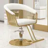 Cadeira de beleza salão de beleza cabeleireiro salão de cabeleireiro moderna minimalista cadeira dragão transfronteiriça doméstica portátil giratória elevatória cadeira atacado