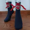 Nuevos Calcetines Navideños Populares de Amazon Transfronterizos Otoño e Invierno Algodón Calcetines Magnéticos de Moda Calcetines de Media Pantorrilla Fabricante