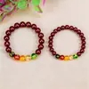Puesto de Punto Escénico Pulsera de Cinabrio de Imitación de Venta Caliente Nuevo Año de la Vida Cinco Dioses de la Riqueza Cuenta de Transferencia Pulsera Regalos para Hombres y Mujeres