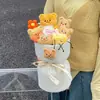 Chuyin Futuro de Duas Dimensões Desenho Animado Desenho Animado Buquê Presente de Aniversário para Menina Boneca Flor Criativa Enviar para Namorada Formatura