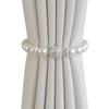 En stock en fábrica Correa de Amarre para Cortina Lujo Ligero Gasa Accesorios de Fijación para Guardar Cortinas Hebilla Magnética de Cadena de Perlas de Alta Calidad