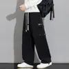 Pantalones Cargo Casuales NASA ABOUT para Hombre Primavera/Otoño 2026 Nuevos Holgados Rectos de Pierna Ancha Pantalones Deportivos