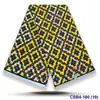 Estilo transfronterizo de comercio exterior tela batik de doble cara falda colorida para mujer tela estampada étnica en stock al por mayor