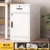 Gabinete de Almacenamiento Simple con Cerradura, Archivador Multicapa Debajo del Escritorio, Gabinete de Almacenamiento para Sala de Estudio, Gabinete de Almacenamiento Móvil, Archivador de Oficina