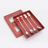 Conjunto de Colheres de Natal de Aço Inoxidável Utensílios de Mesa de Natal Colher de Café Garfo de Frutas Colher de Boneco de Natal Cartoon Colher Garfo