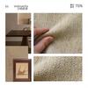Cortina de chenille com borda preta espessada estilo francês leve luxo médio-antigo cor verde oliva para sala de estar quarto sombreamento sensação de alta qualidade
