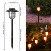 Lámpara Solar 12LED Lámpara de Llama Lámpara de Jardín Lámpara de Iluminación Lámpara para Césped Exterior Lámpara Antorcha Decoración Solar