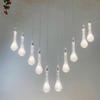 Adereços de Casamento Acrílico Lustre de Gota d'Água Brilhante de 10 Braços Festa de Feriado Salão de Casamento Luz de Palco Luz de Decoração de Janela