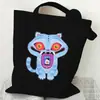Bolsa de Lona con Estampado de Tigre para Grupo de Chicas Coreano Kpop 35X40 Bolso de Hombro Tote Diario Bolsa de Compras 0925-6
