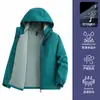 Jaqueta 3 em 1 para Exterior para Homens e Mulheres, Outono/Inverno, Caminhada, Trekking, Acampamento, Viagem ao Tibete, Jaqueta Softshell à Prova de Vento