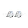 F136 titanio tres garras bola circonita bola clavo de lengua clavo de labio clavo de cartílago del oído accesorios G23 aleación de titanio joyería para perforaciones clavo de oreja