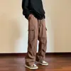 Pantalones de trabajo 2026 verano finos de pierna recta tácticos, duraderos estilo americano casual largos, unisex, absorben la humedad y repelen el sudor