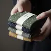 Paño de cocina Xiangyi de Algodón y Lino Absorbente Estilo Japonés Cuadrado Limpio Accesorios para Ceremonia del Té Mantelería Simple Estilo Mori Trapo
