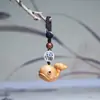 Colgante Llavero Animal del Zodíaco Tallado en Madera de Tuya Puesto Escénico Turístico Mercado Nocturno Juego Cultural Souvenir Decoración