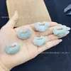 Colgante de Cerradura de Lujo con Jade de Tianshan, Adorno de Tianshan, Colgante de Cerradura de Paz, Diseño Floral, Colgante de Cerradura Ruyi, Venta Directa del Fabricante