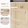 Meias plásticas, rack de secagem, multi-clip, cabide para crianças, guarda-roupa doméstico, varanda, à prova de vento, meias de secagem, artefato