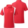 25 Camiseta Deportiva de Manga Corta con Cuello Polo y Bloques de Color de Verano Algodón Piqué Unisex Uniforme de Entrenador de Natación Fitness Gimnasio Personalización