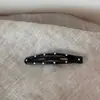 Pinza de Pelo de Lunares Básica Versátil Triángulo Ovalado Pinza de Pelo Metálica Color Gota de Aceite Pinza de Pelo Accesorio de Cabello Nuevo Estilo