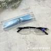 Gafas de lectura de borde recto tipo caja suave sin montura moda ultraligeras para mediana edad grado completo gafas puesto de dos dólares mercado nocturno al por mayor