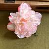 Flor Auto-Temporada Primavera Flor de Magnolia Rosa Borla de Perla Pasador Pasador Estilo Festivo Pinza Lateral Accesorios para el Cabello Lado Cabello Roto Accesorios para el Cabello