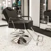 Cadeira de barbeiro salão de cabeleireiro banqueta para corte de cabelo salão de beleza área de permanente e coloração assento elevatório cadeira de salão de beleza