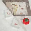 Caja de Almacenamiento de Cristal para Accesorios de Uñas, Organizador de Escritorio para Joyería Transparente, Portacadenas a Prueba de Polvo, Varios Tamaños