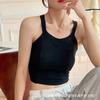 Nueva camisola sexy de belleza con espalda entallada y almohadilla para el pecho, prenda exterior para uso interior de fitness y yoga.