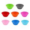Molde redondo de silicona para tartas de 7 cm, ideal para hornear postres, tartas, pudines y tartas.