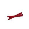 Garfo de Ano Novo Vermelho pequeno grampo de cabelo feminino testa franja clipe lateral grampo de cabelo temperamento simples clipe bico de pato cocar crianças