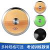 Competencia escolar de atletismo disco madera maciza 1 kg1.5/2kg disco de goma nailon para examen de ingreso a bachillerato para hombres y mujeres