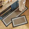 Tapete de Piso de Cozinha Lama de Diatomáceas Absorvente de Água e Óleo Tapete para Pés Secagem Rápida e Resistente a Manchas Tapete Retro Antiderrapante Tapete de Borracha Cortável
