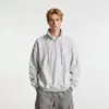 Moletom estiloso da marca trendy de alta rua, estilo ins, para homens, coleção Primavera/Outono 2026, estilo Hong Kong, estilo Japonês, estilo Harajuku, estilo Coreano, top de corte solto