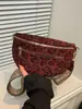 Bolsas de Comércio Exterior 2026 Nova Bolsa Transversal Estampada de Leopardo Grande Capacidade Versátil para o Dia a Dia Tendência Bolsa de Ombro Feminina