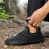 Botas de Nieve de Invierno para Hombres y Mujeres, Zapatos de Algodón Gruesos de Cachemir Cálidos hasta la Mitad de la Pantorrilla, Antideslizantes, Impermeables, a Prueba de Frío, Zapatos Casuales para Senderismo