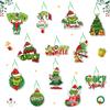 Amazon Grinch Decoração de Festa de Natal Elevador Monstro Verde de Pelúcia Pingente de Festa Grinch Enfeite de Árvore de Natal
