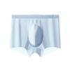 Verão de seda de gelo roupa interior dos homens morrer sem costura boxer calças finas esportes respirável boxer shorts calças cabeça atacado