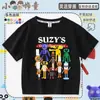 Nueva mercancía del juego Suzys Restaurant camisetas de manga corta para niños y niñas tops de moda