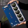 Horno Cambiar Cinco Elementos Taza Cerámica Taza de Propietario Taza de Degustación Taza de Té Juego de Té Juego de Tazas de Té Esmalte Tianmu Taza de Té Jianzhan Taza Huevo de Dragón