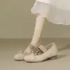 Zapatos Mary Jane Cuadrados de Moda 2026 para Mujer, Zapatos Bajos Tendencia Primavera y Verano con Moño y Suelas Suaves y Cómodas