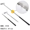 Putter Combinado de 2 Seções para Golfe, Destacável para Iniciantes, Cabeça do Taco em Liga de Zinco Aço Inoxidável, Cabo Multicor Conveniente