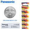 Pila de reloj Panasonic SR621/920/716/527/44 pila de botón de óxido de plata para reloj electrónico de cuarzo de juguete