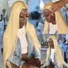 Peluca Amazon peluca europea y americana para mujer con encaje frontal cabello largo liso color dorado claro peluca de fibra química peluca tocado peluca estación independiente