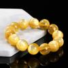 Jingde Jewelry Pulseira de Lepidolita Dourada Natural Cristal Transparente Gelo Simples Pulseira de Alta Qualidade Fornecedor de Atrações Turísticas