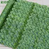 Decoração de parede de planta verde artificial, cerca, grade, cercado, folhas verdes, trepadeiras penduradas, cerca, rede de sombreamento