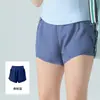 Shorts de Yoga para Mulheres, Corrida de Verão, Dois em Um, Caimento Solto, Respirável, Fitness, Casual, Anti-Exposição, Shorts de Secagem Rápida