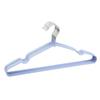 Percha de Ropa al por Mayor Gruesa para el Hogar Sin Costuras Simple Percha de Ropa Metal Adulto y Niño Antideslizante Impregnada de Plástico con Ranura