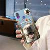 Adecuado para Funda de Teléfono Móvil Cooper, Carcasa Suave para Selfies, Tarjetero Creativo para Parejas, Nuevo Gato de Enfriamiento Perro Personalizado de Moda