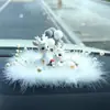 Decoraciones Creativas de Alta Gama Seleccionadas Cuidadosamente para el Interior del Coche con un Modelo de Diosa Ciervo Pequeño para el Tablero