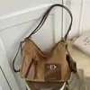 Bolso de mujer vintage, nuevo modelo 2025, mochila, mochila para el trabajo, bolso versátil de hombro y cruzado, bolso tote de gran capacidad